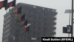 ساختمان کابل تاور چهاراهی عبدالحق کابل