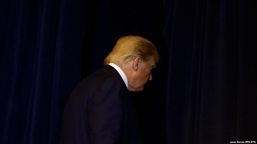 Donald Trump nakon pres-konferencije u New Yorku
