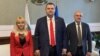 Депутатката Ваня Василева, която напусна парламентарната група на ДПС Доган, лидерът на "ДПС-Ново начало" Делян Пеевски и депутатът от партията Цветан Енчев
