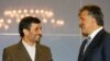 Iranian President Mahmud Ahmadinejad (left) talks with his Turkish counterpart, Abdullah Gul, in Istanbul.