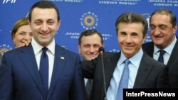 Վրաստան - «Վրացական երազանք»-ի հիմնադիր Բիձինա Իվանիշվիլին վարչապետի պաշտոնում առաջադրում է ներքին գործերի նախարար Իրակլի Ղարիբաշվիլիին, Թբիլիսի, 2-ը նոյեմբերի, 2013թ․