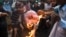 Pakistani Peoples Party activists burn an effigy of Indian Prime Minister Narendra Modi during a protest on March 1.