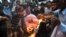 Activists from the Pakistani Peoples Party (PPP) burn an effigy of Indian Prime Minister Narendra Modi during an anti-Indian protest in Karachi on March 1.