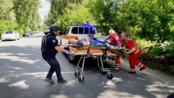 Раненый в результате российского удара по Днепру