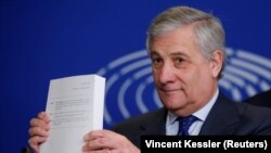 Antonio Tajani la Strasbourg