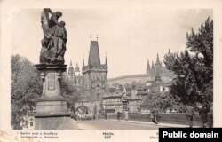 Praga, Podul Carol, 1936