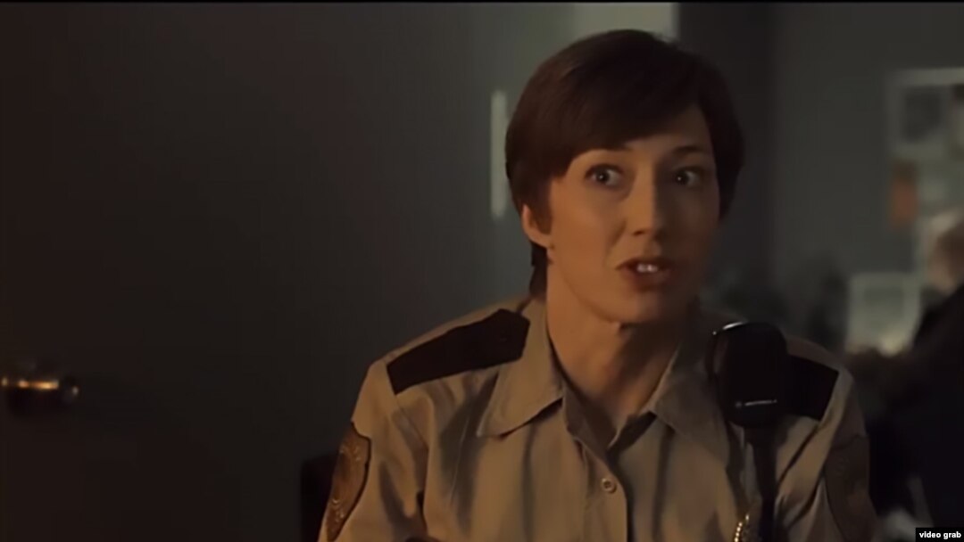 Carrie Coon in the U.S. TV series Fargo, which has a cult following in Russia. 