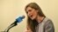 U.S. Ambassador Samantha Power said a deal was struck with Russia "legally obligating" Syria to give up its chemical stockpile.