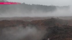 Под Киевом горят торфяники (видео)