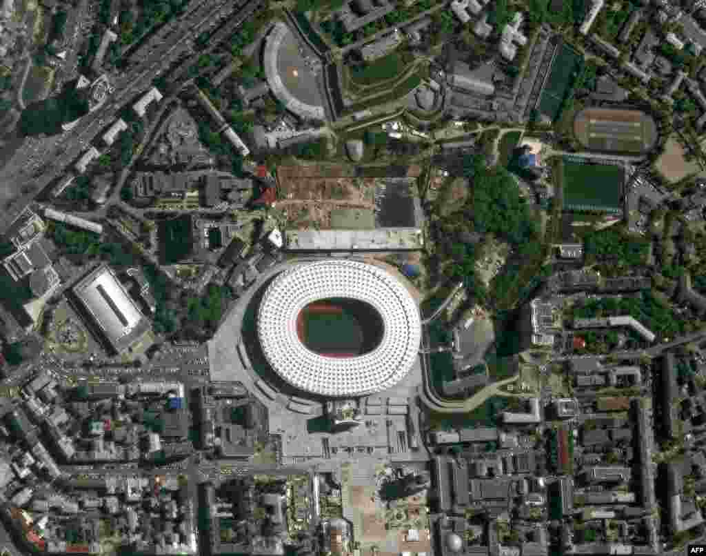 Олимпийский стадион в Киеве