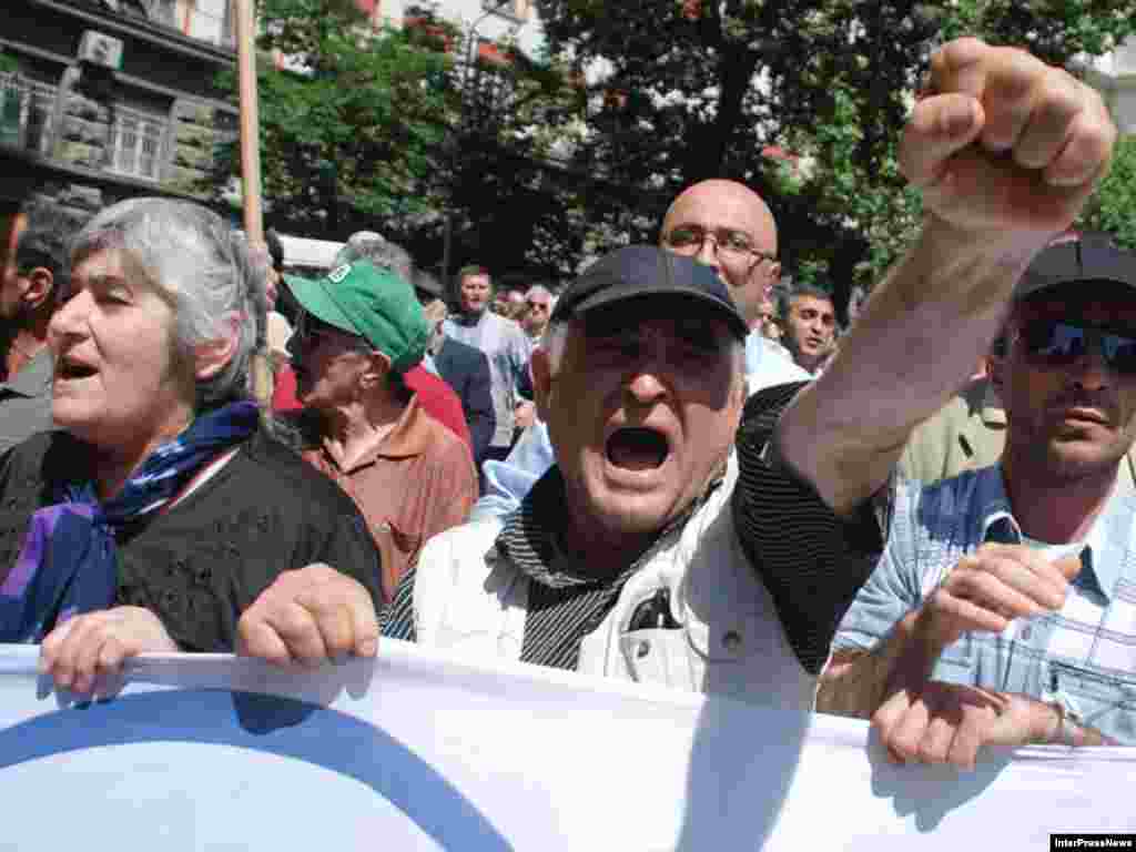 Акция протеста грузинской оппозиции, Тбилиси, 26 мая 2008