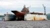 Worker Missing As Dry Dock Sinks, Damaging Russia's Only Aircraft Carrier