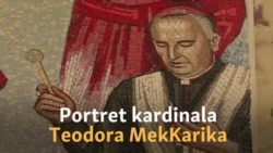Mural otpuženog kardinala u prištinskoj katedrali