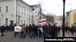 «Марш недармаедаў» у Горадні 19 лютага