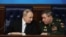 Russian President Vladimir Putin and Chief of the General Staff Valery Gerasimov at a Russian Defense Ministry meeting in Moscow on December 17