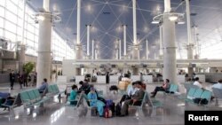 نمایی از فرودگاه امام تهران