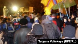 Митинг в Санкт-Петербурге, где пелась песня Новицкого о Путине (фото Татьяны Вольтской)