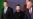Ukrainian President Volodymyr Zelenskyy looks toward Hungarian President Tamas Sulyok during a group photo at a summit in Lithuania in April 2024.
