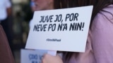 Protestë para Kuvendit të Kosovës, në prag të përpjekjes së 41-të për konstituimin e tij.