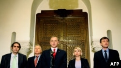 Liderii opoziţiei după consultările de la Cotroceni