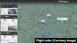Aplicația Flight radar app a explicat că nenumărate curse au programul modificat.