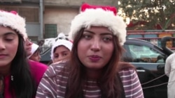 کراچۍ کې ګڼو مسیحیانو د کرېسمېس "سولې لاریون" کړی