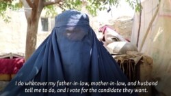 Afghan Election: She Can Vote, But Her Husband Decides