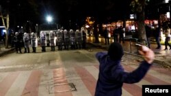 Protesta në Shqipëri. 