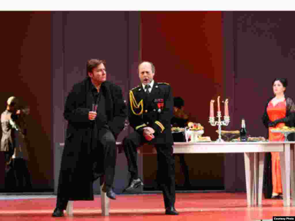 Oneghin, Gremin, Tatiana - Evgeny Onegin, A. Serban, Narodni Divadlo, Mar2009