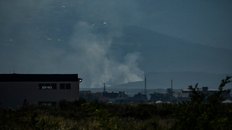 Katër vatra të zjarrit janë aktive në Kosovë