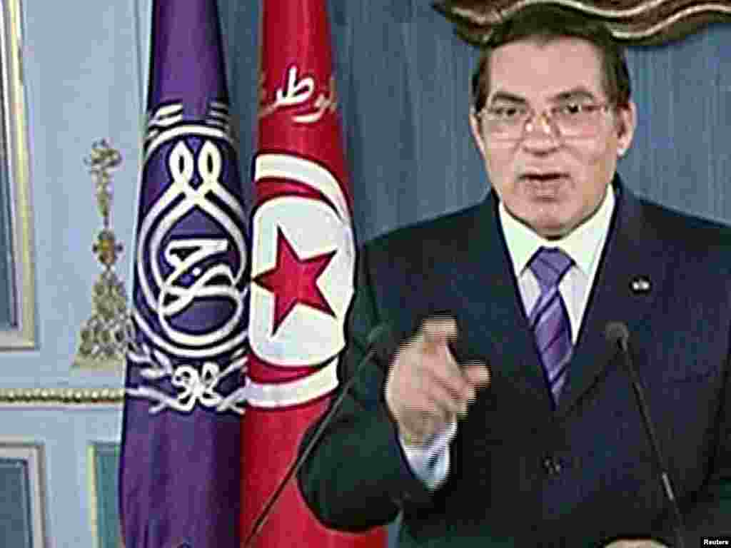 زين العابدين بن علی,  رييس جمهور سابق تونس