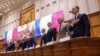 Guvernul, în Parlament, la momentul angajării răspunderii pentru pachetul fiscal de reducere a deficitului bugetar, prezentat de premierul Ilie Bolojan - 7 iulie 2025.