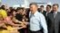 President Nazarbaev campaigning