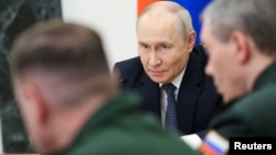 Володимир Путін на зустрічі із російськими військовими у Москві, 5 серпня 2026 року