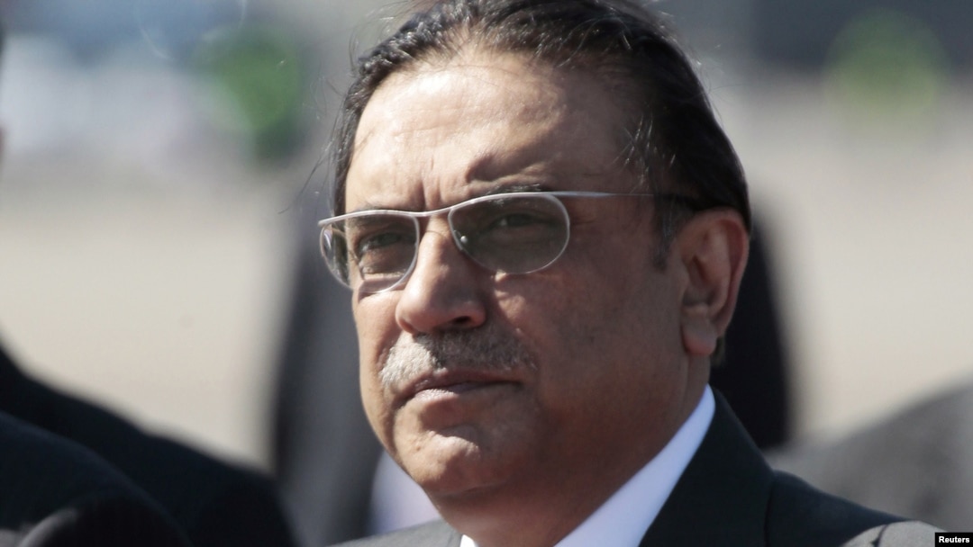 Pakistani President Asif Ali Zardari