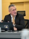 Nenad Rashiq, udhëheqës i Partisë  për Liri, Drejtësi dhe Mbijetesë, njëherësh ministër në detyrë për Komunitete dhe Kthim. Fotografi nga arkivi. 