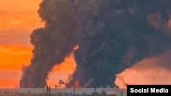 Пожар склада OZON в Самарской области