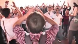 Студентський марш на підтримку Пашиняна у Єревані (відео)