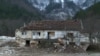 Bosnia, Donja Jablanica - consequences of floods and landslides in October 2024