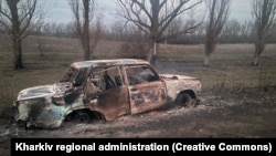 Ілюстраційне фото. Наслідки російського удару дроном на Харківщині, березень 2025 року