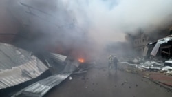 Destruction In Kyiv After Russian Missile Strikes Destruction In Kyiv After Russian Missile Strikes