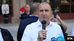 Președintele bulgar Rumen Radev