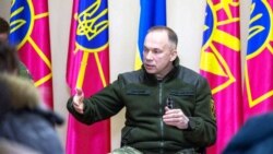 Головнокомандувач ЗСУ Олександр Сирський під час спілкування із журналістами, 6 лютого 2026 року 