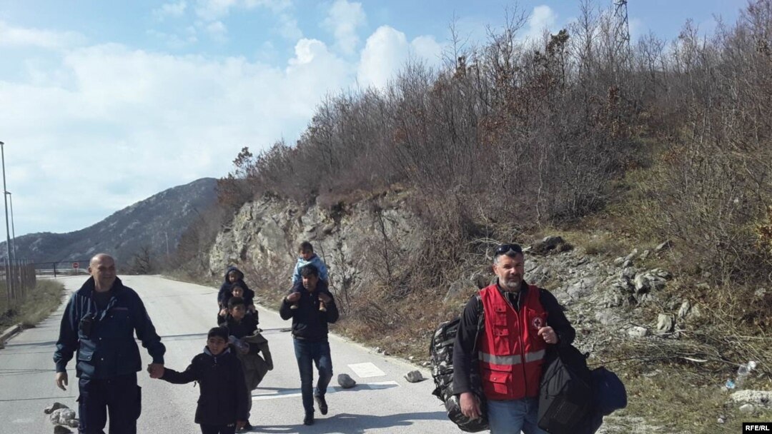 Migranti na granici Bosne i Hercegovine, Srbije i Crne Gore