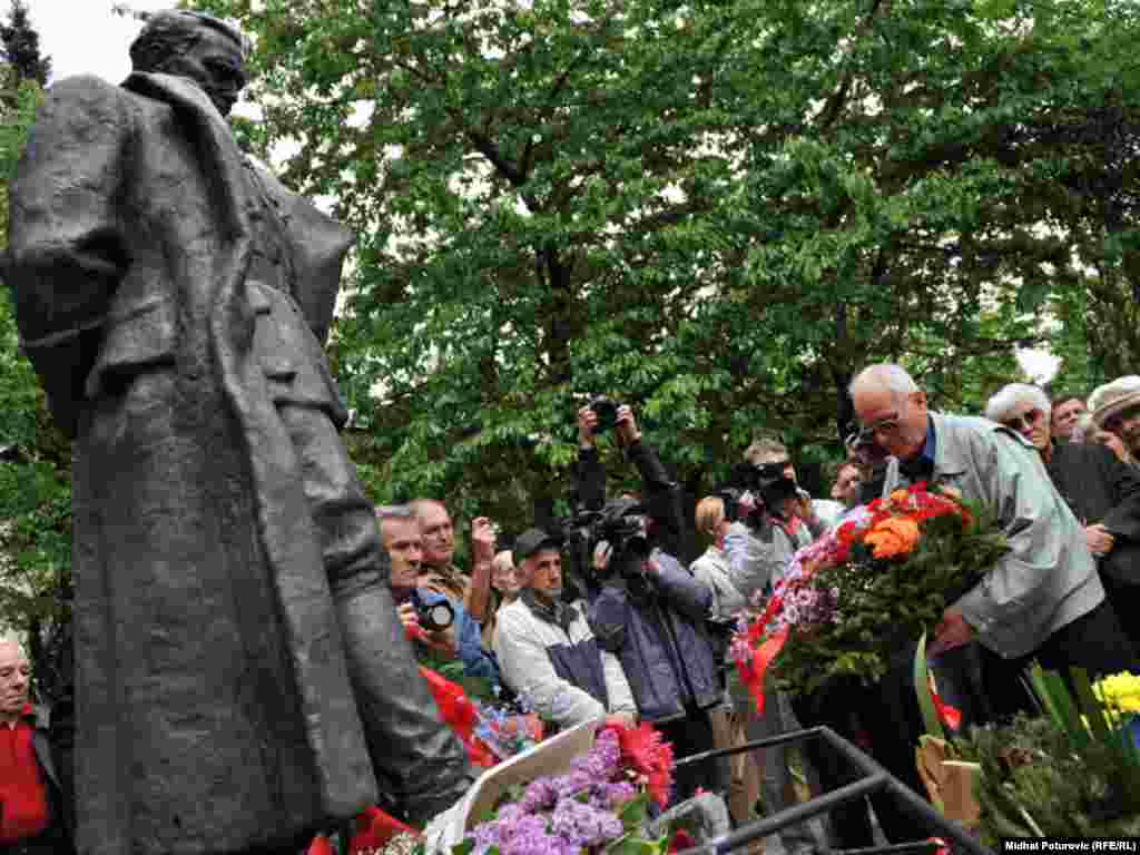 Obilježavanje 31. godišnjice smrti Josipa Broza Tita, Sarajevo, 4. maj 2011, FOTO: Midhat Poturović