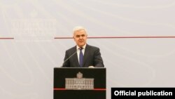 Архивска фотографија- Фатмир Џафај, министерот за внатрешни работи на Албанија кој си поднесе оставка