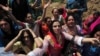 Pakistani eunuchs and transgenders demonstrate for their rights in the city of Peshawar in 2011. 