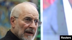 Kryeparlamentari iranian, Mohammad Baqer Qalibaf. Fotografi nga arkivi. 