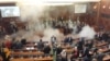 Tear Gas Disrupts Kosovo Parliament Session