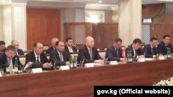 Ферганага барган кыргыз делегациясы. 